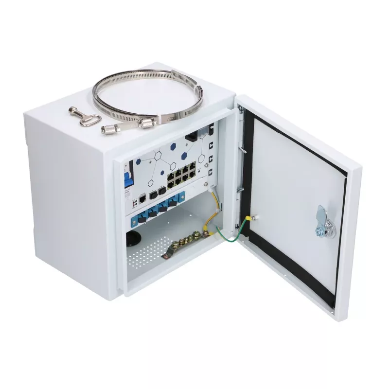 Valdomas jungiklis Extralink Minos 8x RJ45 1000Mbps PoE 200W L2