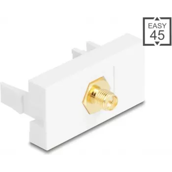 DELOCK adapteris RP-SMA vyras į RP-SMA moteris baltas 90903
