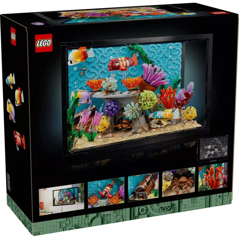 LEGO ICONS 10366 Atogrąžų akvariumas