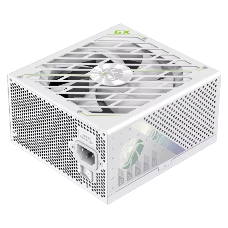 Gamemax GX PRO 1050G WH maitinimo blokas, 80 PLUS Gold, 1050 W