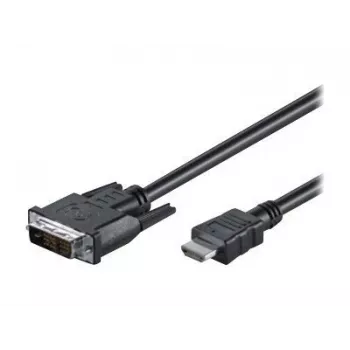 Goobay DVI-D/HDMI kabelis, nikeliuotas, 2 m | 50580