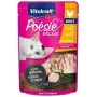 Šlapias kačių ėdalas Vitakraft Poésie Delice su vištiena 85 g maišelis, suaugusioms katėms