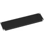 VALUE užpildymo panelė - juoda RAL 9005 - 3U - 48,3 cm (19 colių)