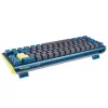 Ducky One 3 SF DayBreak klaviatūra Gaming USB Vokietiškas Juodas Mėlynas 65% Mechaninė RGB