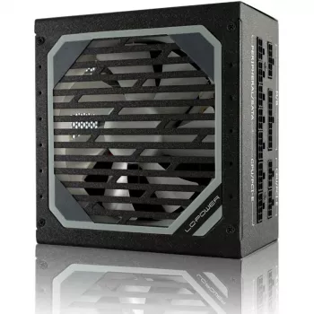 LC Power Super Silent Modular Series LC6550M V2,31 - Maitinimo blokas (vidinis) - ATX12V 2,3 - EPS12V - 80 PLUS Gold - AC 110-240 V - 550 W - aktyvus PFC - Hammered Black