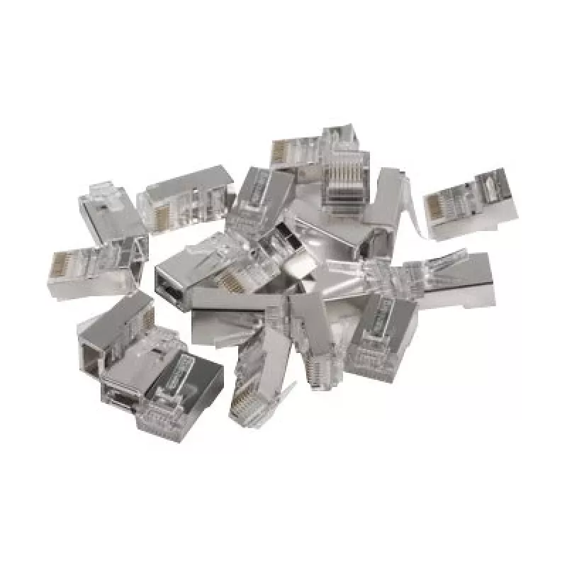 Lanberg PLS-6000EZ RJ-45 kištukas, pilkas, FTP, Cat.6, praėjimo tipas