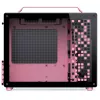 Jonsplus Z20 Black-Pink kompiuterio korpusas – Mini/Micro/Flex-ATX su nešimo rankena