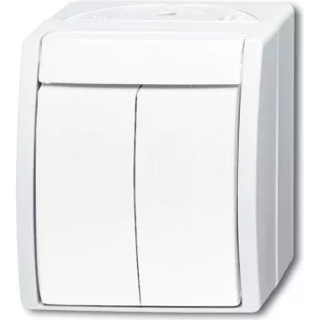 BUSCH-JAEGER jungiklis 2601/5W-54 ocean Alpine White IP44 2601/5W-54 (1085-0-1621)