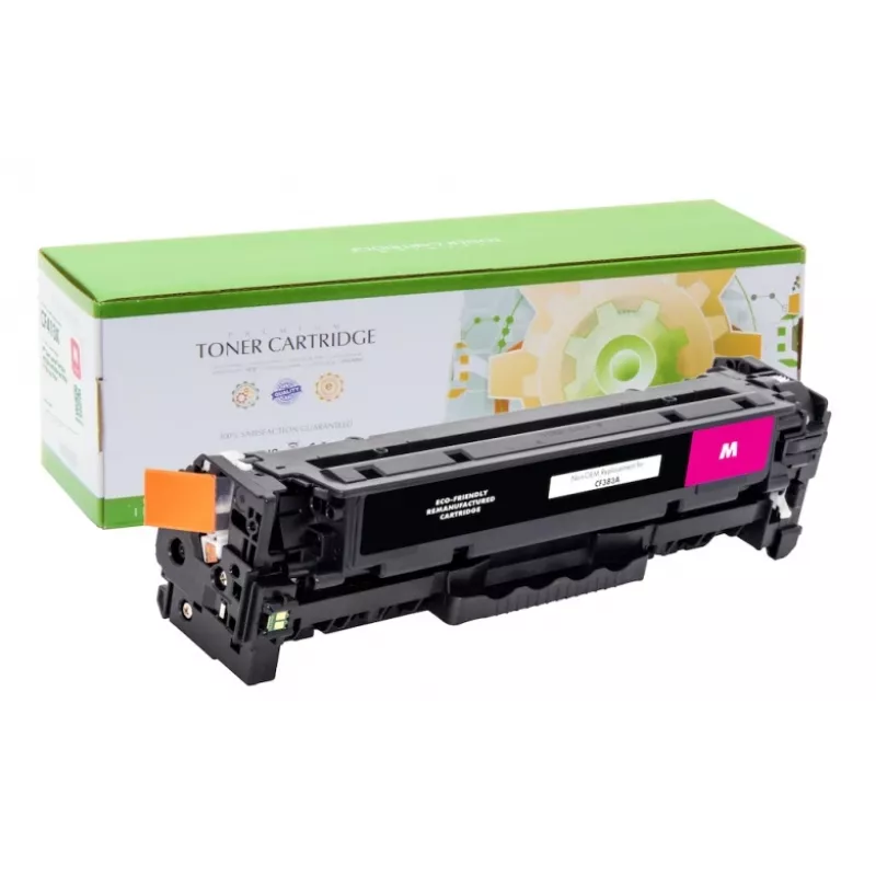 Static Control suderinamas Hewlett-Packard 312A (CF383A) rausvai raudonas kasetė, 2700 psl.