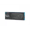 Natec Trout Slim USB klaviatūra, JAV išdėstymas, juoda