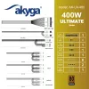 Akyga AK-U4-400 Ultimate 400 W ATX maitinimo blokas, 80 PLUS Bronze, aktyvusis PFC, 120 mm ventiliatorius