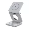 Belaidė įkrovimo stotelė BlitzWolf BW-IW30 3-in-1 greitasis įkrovimas iPhone ir Samsung, 3 įrenginių belaidis įkrovimas