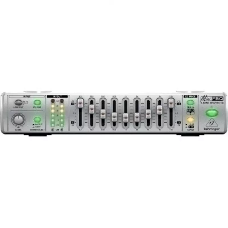 Grafinis ekvalaizeris Behringer FBQ800 V2 31 juostų 24 bitų