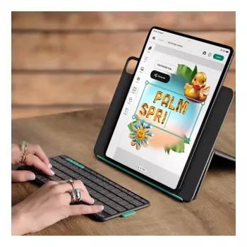 Dėklas Flip Folio - Graphite - Fra - WESTMID-511