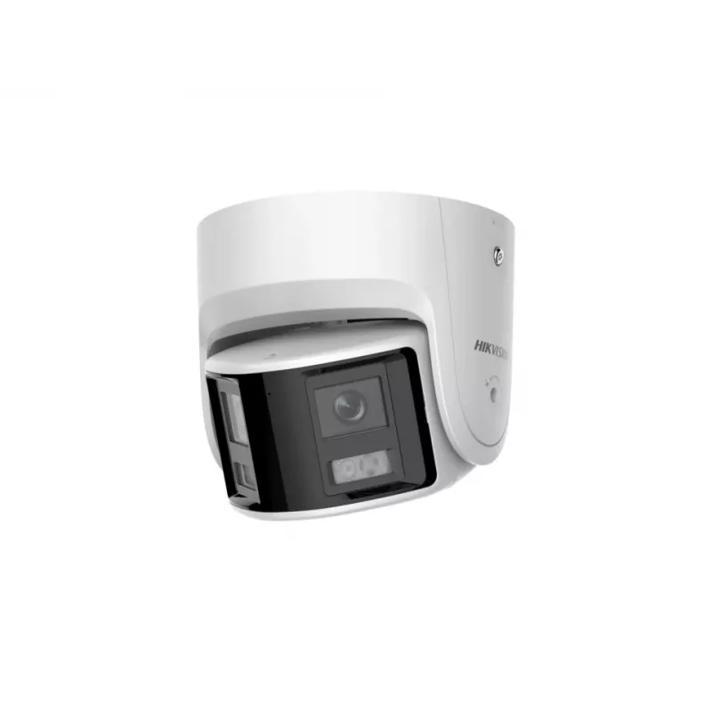 IP stebėjimo kamera Hikvision DS-2CD2346G2P-ISU/SL 4MP kupolinė, 2,8 mm objektyvas, 180° matymo laukas, IR 30 m, IP67, PoE/DC