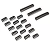 Prailgintuvų rinkinys Kolink Core Adept — 20+4pin, 8pin, 4+4pin, 3×6+2pin, mėlyna, PET pynė