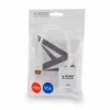 HDMI (vyriškas) į VGA (moterišką) adapteris SAVIO CL-201, baltas, 0,1 m, iki 1920×1200