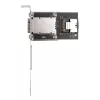 SilverStone SA011 - SAS-Blende intern zu extern - SAS 24Gbit/s - Mini SAS (SFF-8087) (W) zu 4 x 26-polige Mini SAS (W)