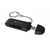 Kortelių skaitytuvas NATEC SCARAB C SD/Micro SD USB 3.2 Gen 1 juodas (NCZ-2365)