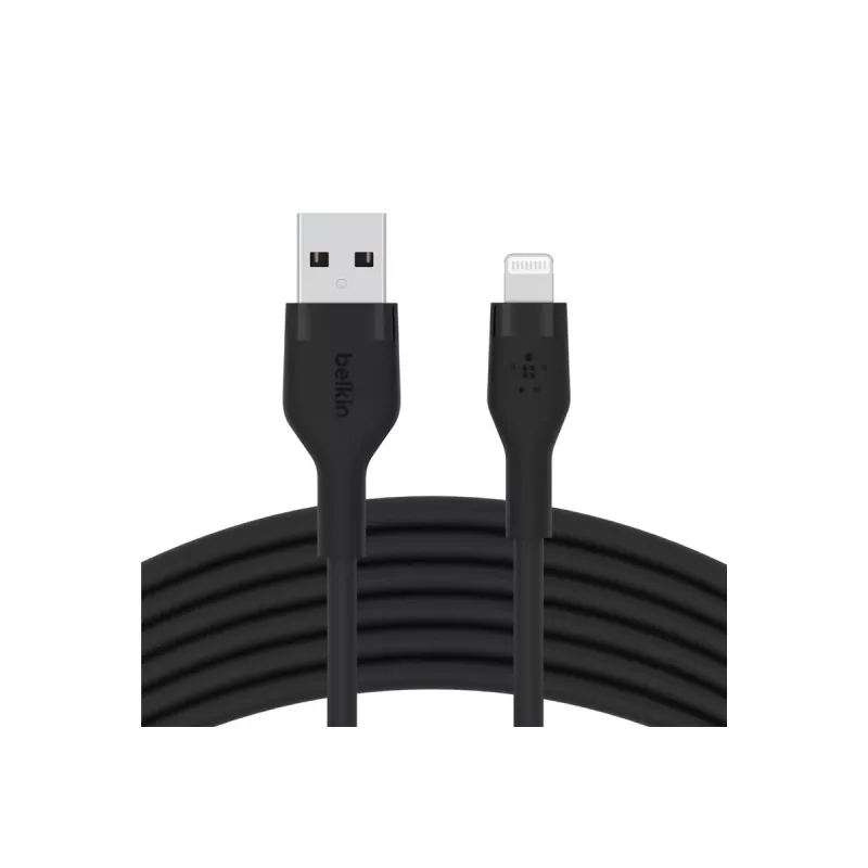 Lightning laidas Belkin CAA008BT1MBK 1m Juodas USB-A į USB-C