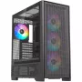 PC korpusas Silentware Air 2000 A-RGB Juodas – vidutinis bokštas, grūdinto stiklo šoninis dangtis
