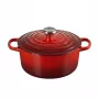 Le Creuset Signature ketaus apvalus troškintuvas 18 cm raudonas