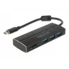 DeLOCK 63931 USB-C adapteris su HDMI ir 3x USB 3.0
