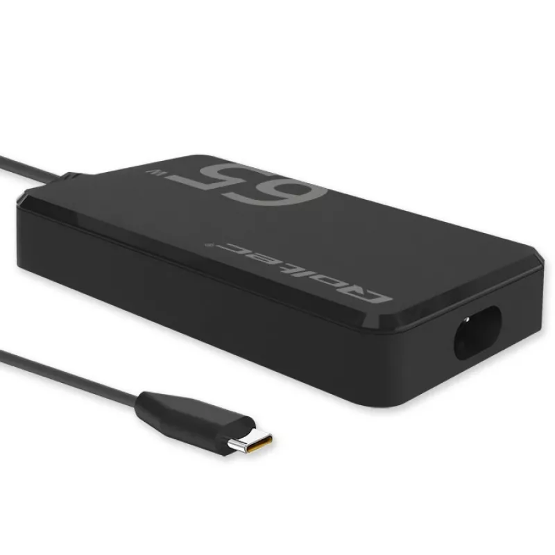 QOLTEC 65W GaN Super Fast SLIM PD 5-20V 3.25A USB-C įkroviklis