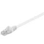 Wentronic Goobay CAT 5e jungiamasis kabelis, U/UTP, baltas, 0,25 m - CCA variu dengtas aliuminis (68614)