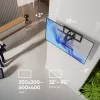 ONKRON SM6-B TV grindinis stovas 32–90 colių ekranams, 50 kg, VESA 200x200–600x400, pakreipimas -10–5°, pasukimas 40°