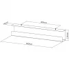 Kabelių lovelis VALUE 17.99.1315 Juodas 600 mm x 114 mm x 76 mm