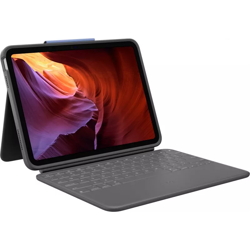 Logitech 920-011202 apsauginis dėklas su klaviatūra iPad (7, 8 kartos)