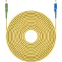 Goobay 59663 Skaidulinis optinis kabelis 15 m SC/APC SC/UPC FTTH OS2 Geltonas (59663)