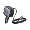 Automobilinis kroviklis UGREEN Nexode EC603 90W 3-in-1 su 1x USB-C, 1x USB-A ir 70 cm ištraukiamu USB-C laidu, QC 3.0 PD 3.0