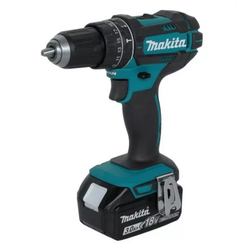 Gręžtuvas Makita DHP482RFJ 1900 RPM 1,8 kg Juodas, Mėlynas