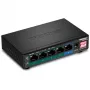 TRENDNET 5 prievadų Gigabit PoE+ perjungiklis 60W