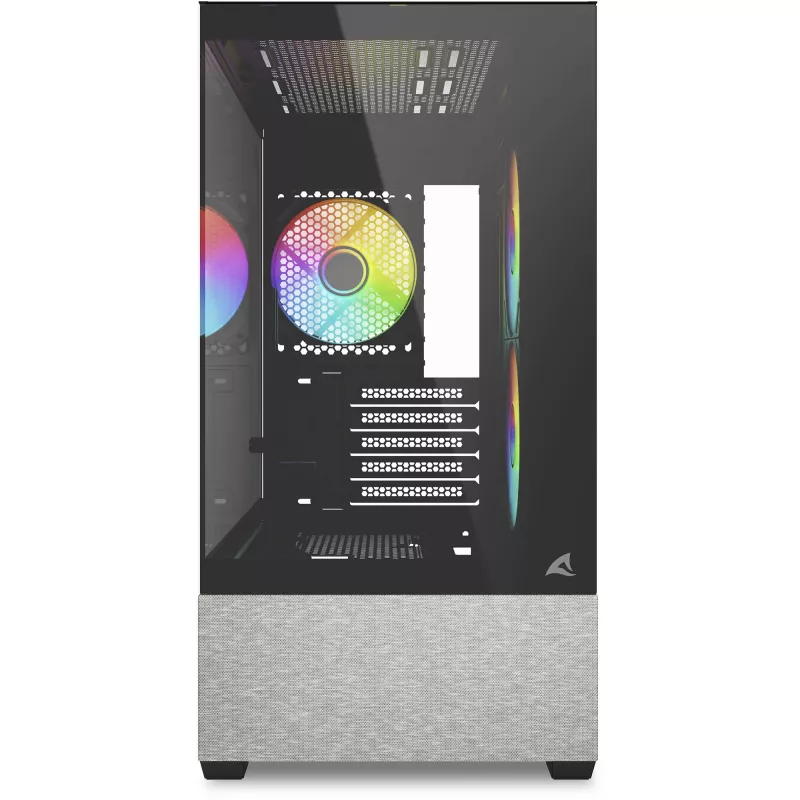 Korpusas Sharkoon MK7 ARGB mATX 2xStiklas