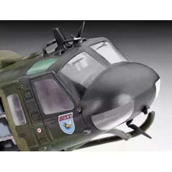 Revell Bell UH-1D SAR 1:72 surinkimo modelis – sraigtasparnis – karinis lėktuvas – plastikinis (MR-4444)