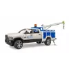 Automobilis Dodge RAM 2500 Service su besisukančia šviesa Gaidys BRUDER 02509