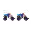 LEGO TECHNIC 42220 Monster Jam Sparkle Smash atgal traukiamas automobilis