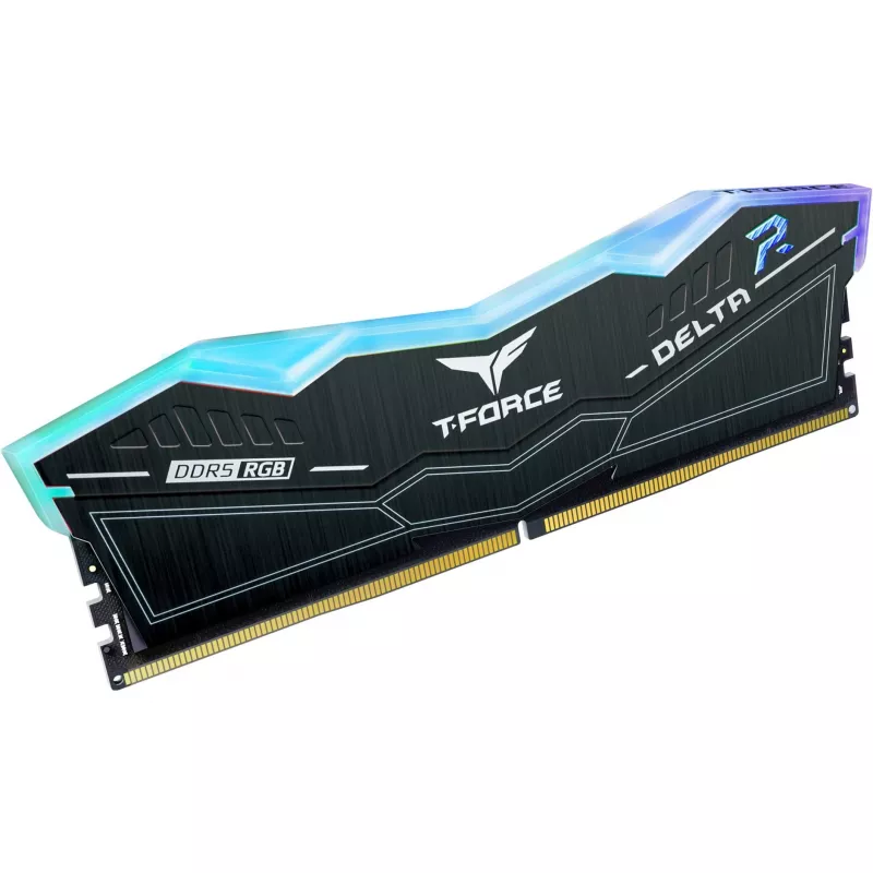 Teamgroup Delta RGB 32 GB (2x 16 GB) DDR5-6000 CL30 juoda atminties rinkinys