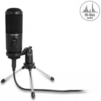 Delock mikrofonas USB juodas (66832)