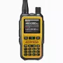 Nešiojama racija Baofeng UV-5R Mini su USB-C įkrovimu, Bluetooth, VHF/UHF, 5 W, 1600 mAh, oranžinė