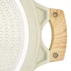 Negilus puodas D28cm 4,1L smėlio spalvos
