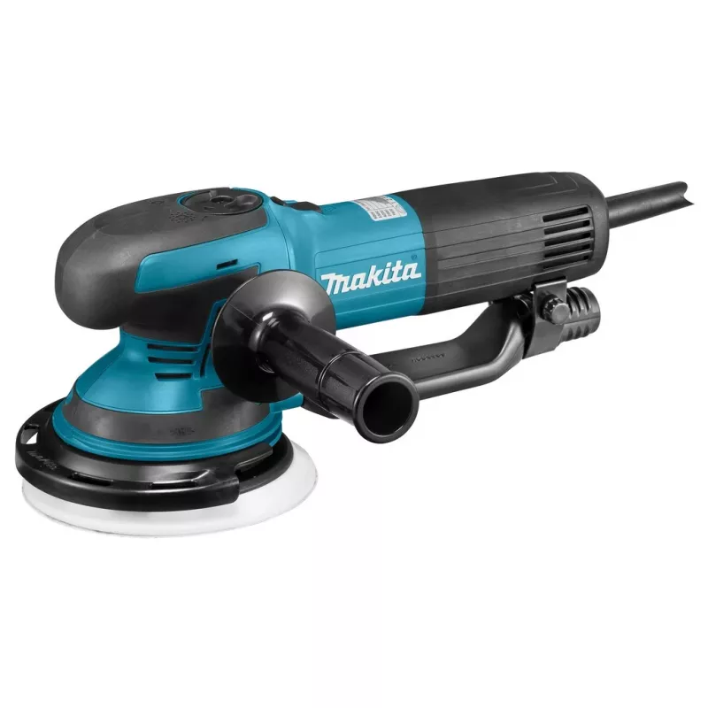 Makita BO6050J nešiojamasis orbitinis šlifuoklis 600 RPM 6800 OPM juodas, mėlynas