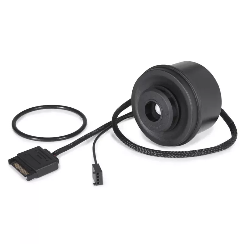 Siurblys Alphacool 13339 aliuminis plastikas juodas 65x65x41mm