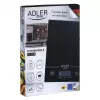 Adler AD 3138 b Mechaninės virtuvinės svarstyklės Juodos Spalvos Stačiakampės