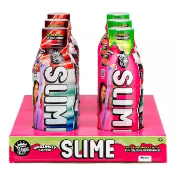 Slime rinkinys WECOOL Compound Kings – įvairiaspalviai slime buteliukai
