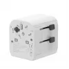 Universalus kelioninis adapteris GEMBIRD TPA-EU2A12-01-W 12W USB maitinimo adapteris tarptautiniams lizdams