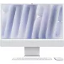 Apple iMac24 sidabrinis/M4-8C-CPU 8C-GPU/16GB/256GB SSD/klaviatūra vokiška/MM2/1GB Ethernet